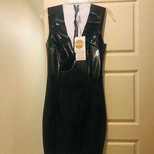 Vinyl dress
